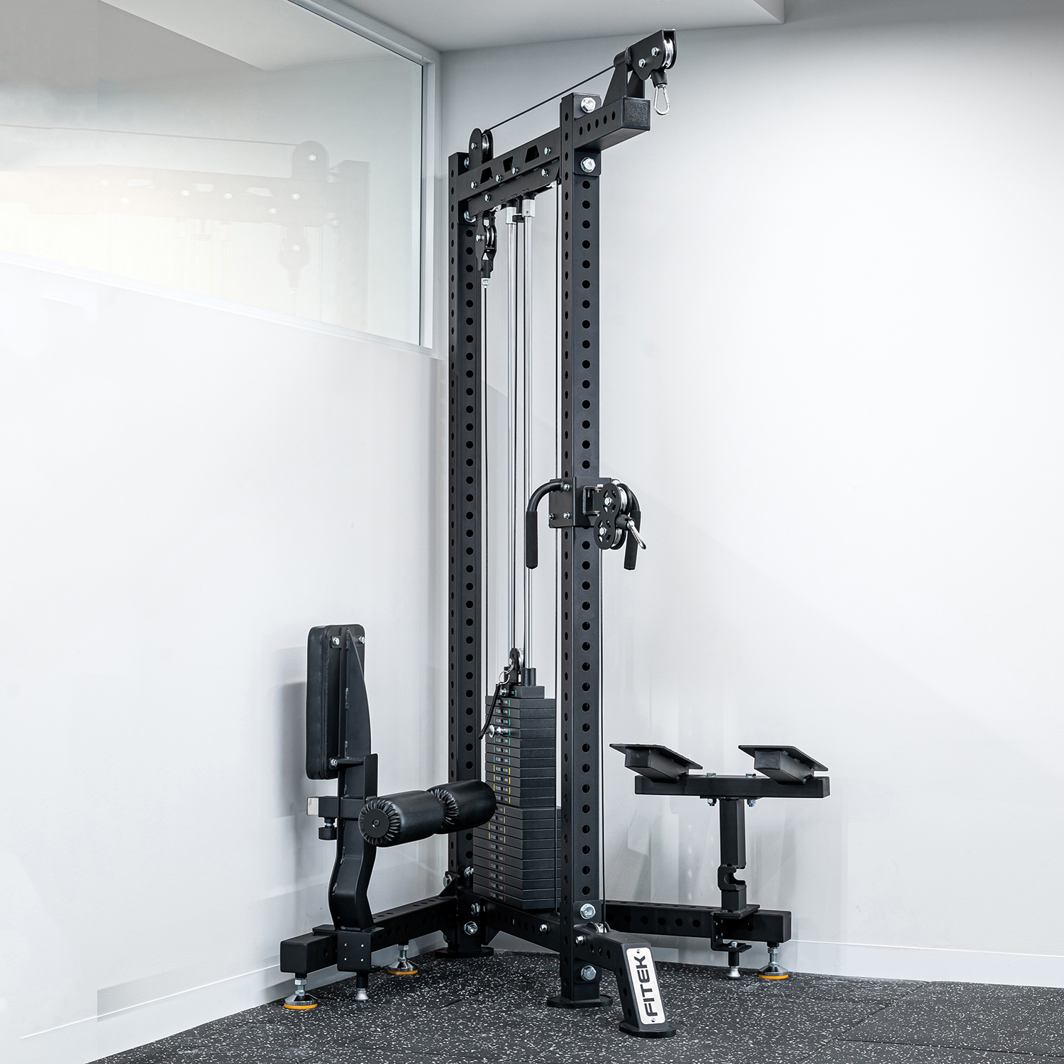 FITEK Compact Single Pulley Freestanding Corner