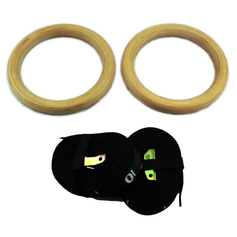 Wooden Gym Rings FITEK