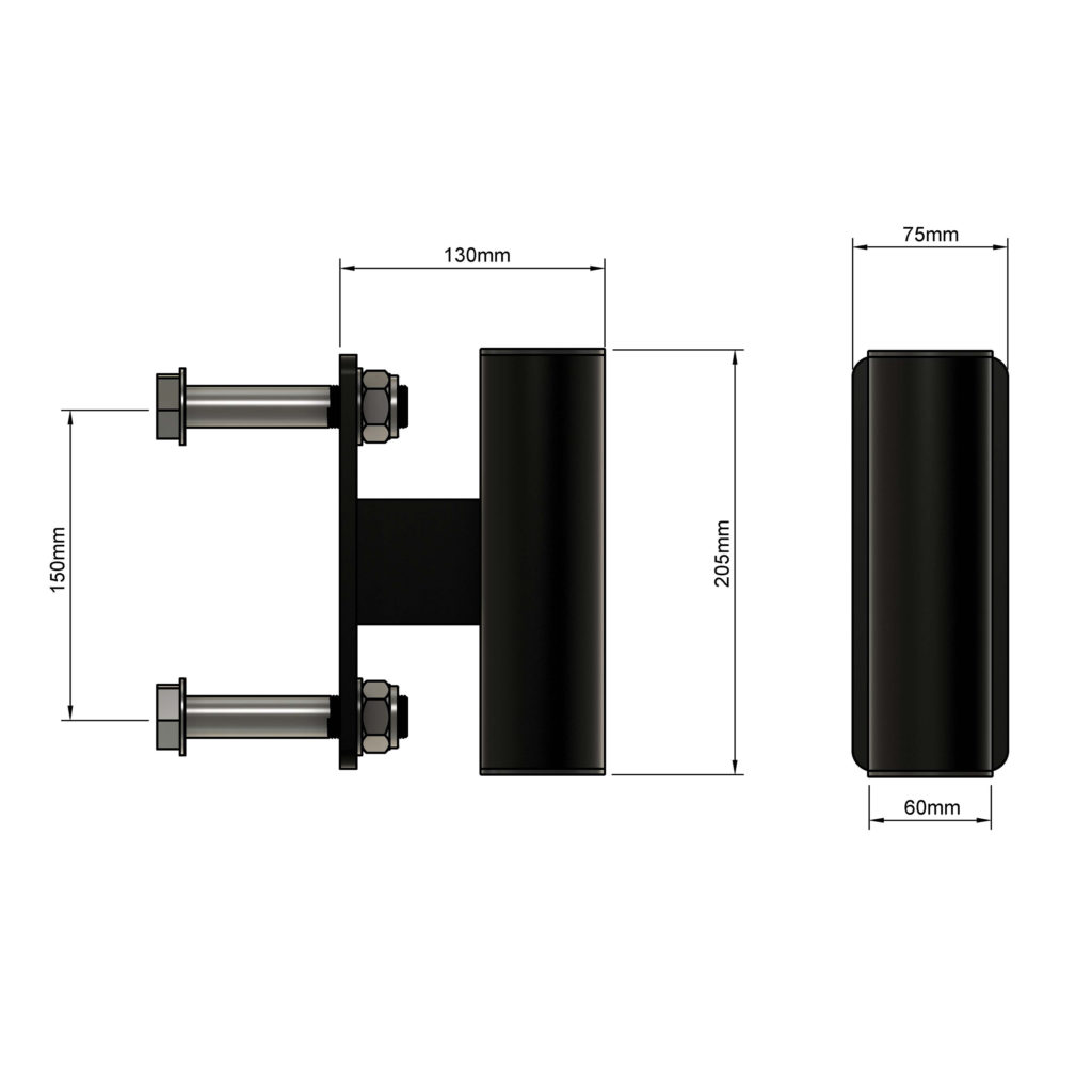 FITEK Power Rack Barbell Holder Attachment